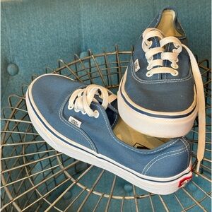 Vans Sneakers Blue worn a few times